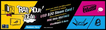 Asus ROG Strix XG27ACDNG 27" QD-OLED 0.03ms 360Hz Gaming Monitor
