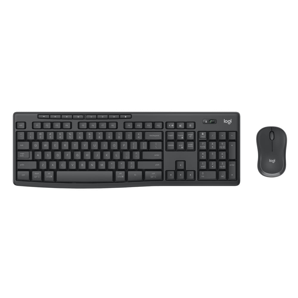 Logitech MK370 Wireless Keyboard Mouse Combo - Graphite
