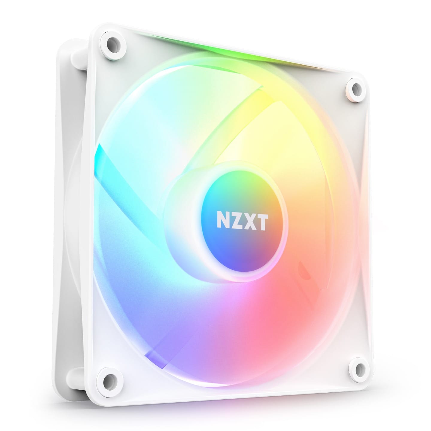 NZXT F120RGB Core 120mm RGB Fans Single White
