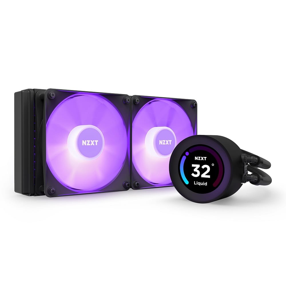 NZXT Kraken Elite 240 RGB 240mm All-In-One Liquid Cooler - Black