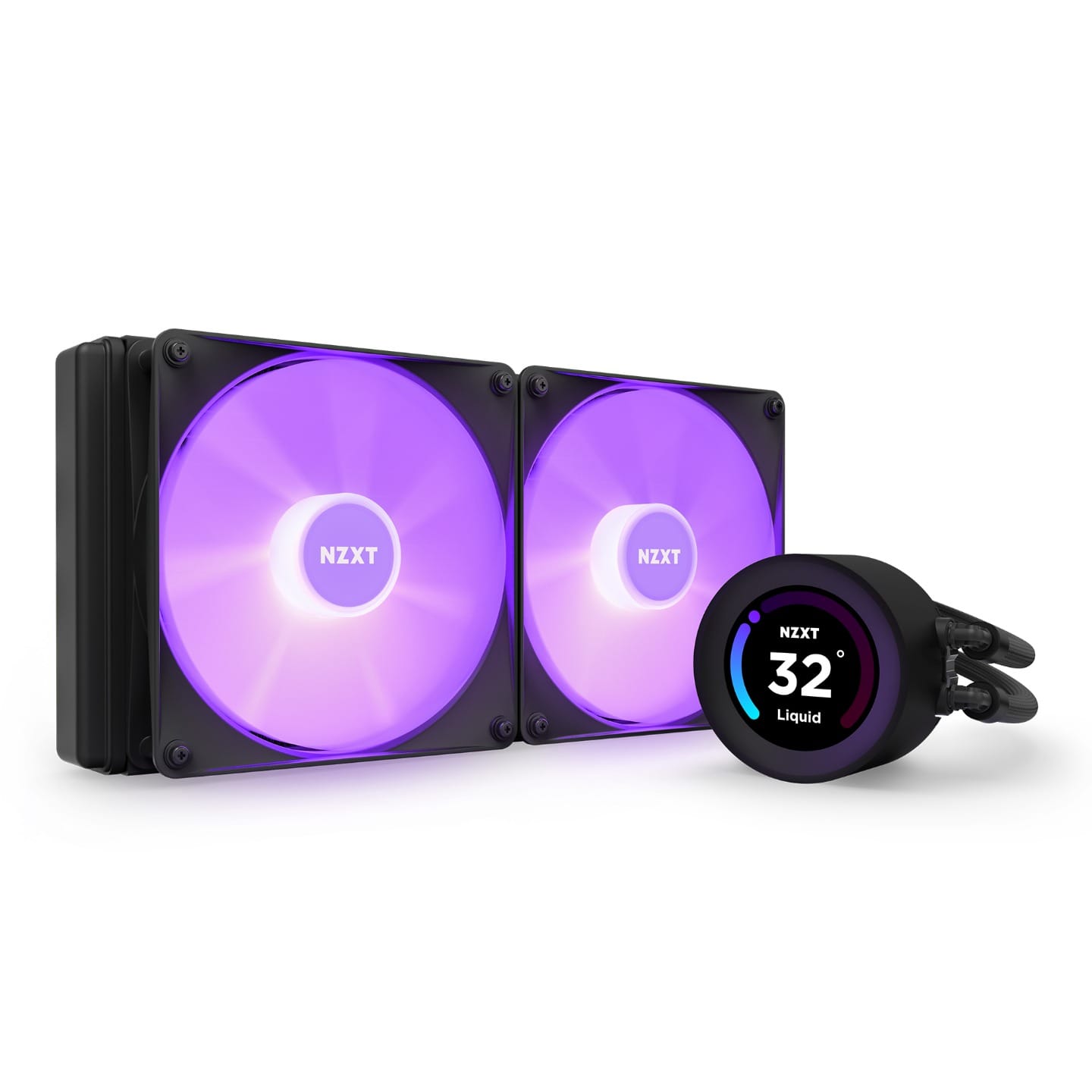 NZXT Kraken Elite 280 RGB 280mm All-In-One Liquid Cooler - Black