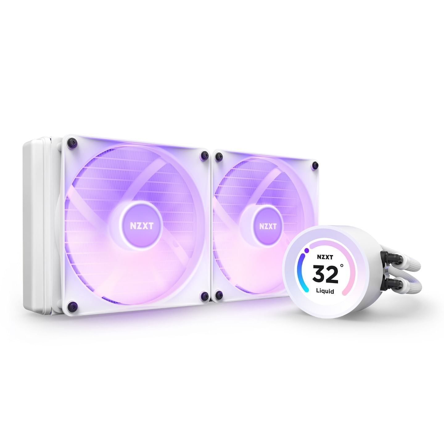 NZXT Kraken Elite 280 RGB 280mm All-In-One Liquid Cooler - White