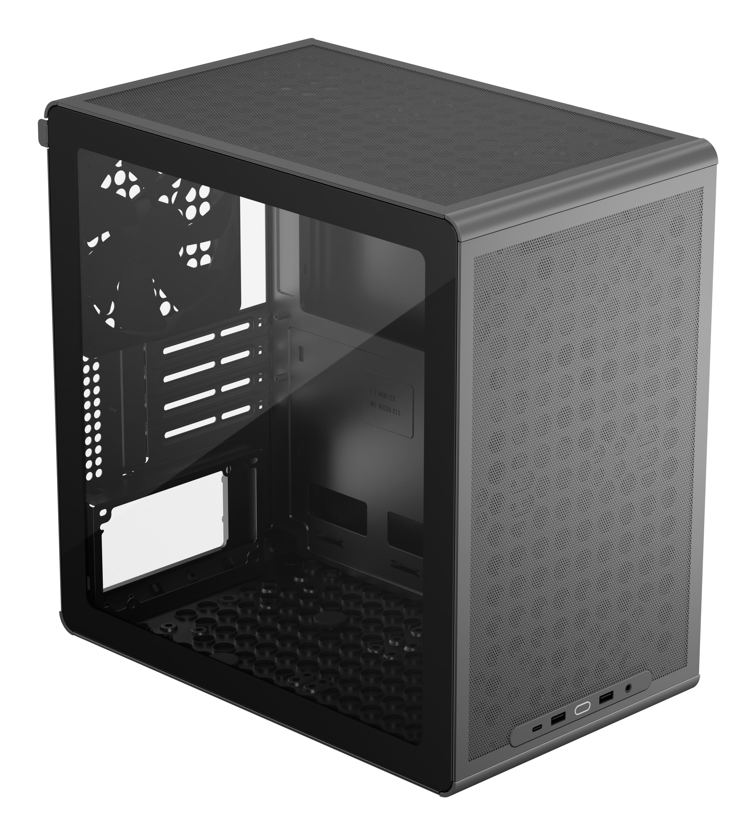 Cooler Master Q300L V3 Micro-ATX Case - Black