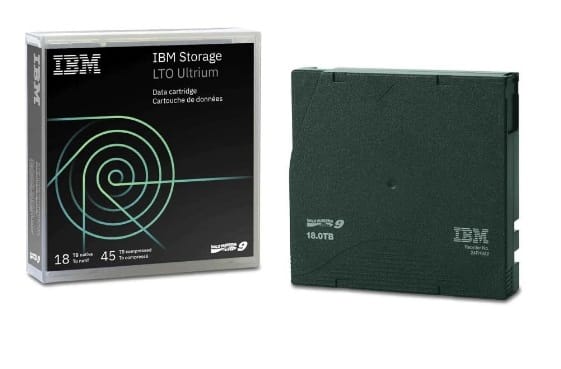 Hewlett Packard Enterprise IBM LTO9 Ultrium 9 - 18.0/45.0TB Data Cartridge