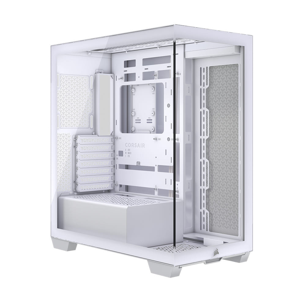 Corsair 3500X Mid-Tower E-ATX Computer Case - White