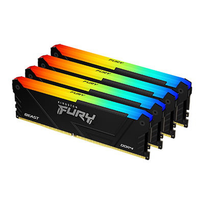 Kingston Fury Beast RGB 128GB DDR4-3600 DIMM RAM