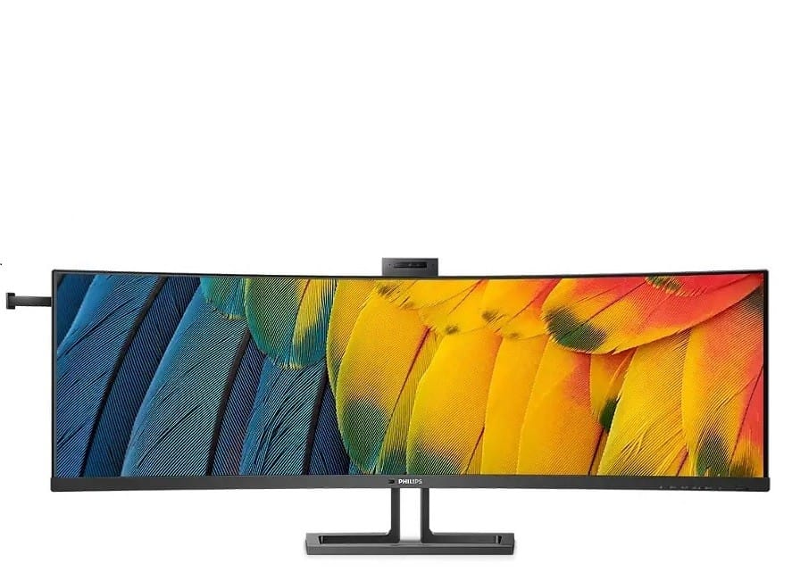 Philips 45B1U6900CH 44.5inch Curved 75Hz SuperWide 5K USB-C Docking Webcam VA Business Monitor
