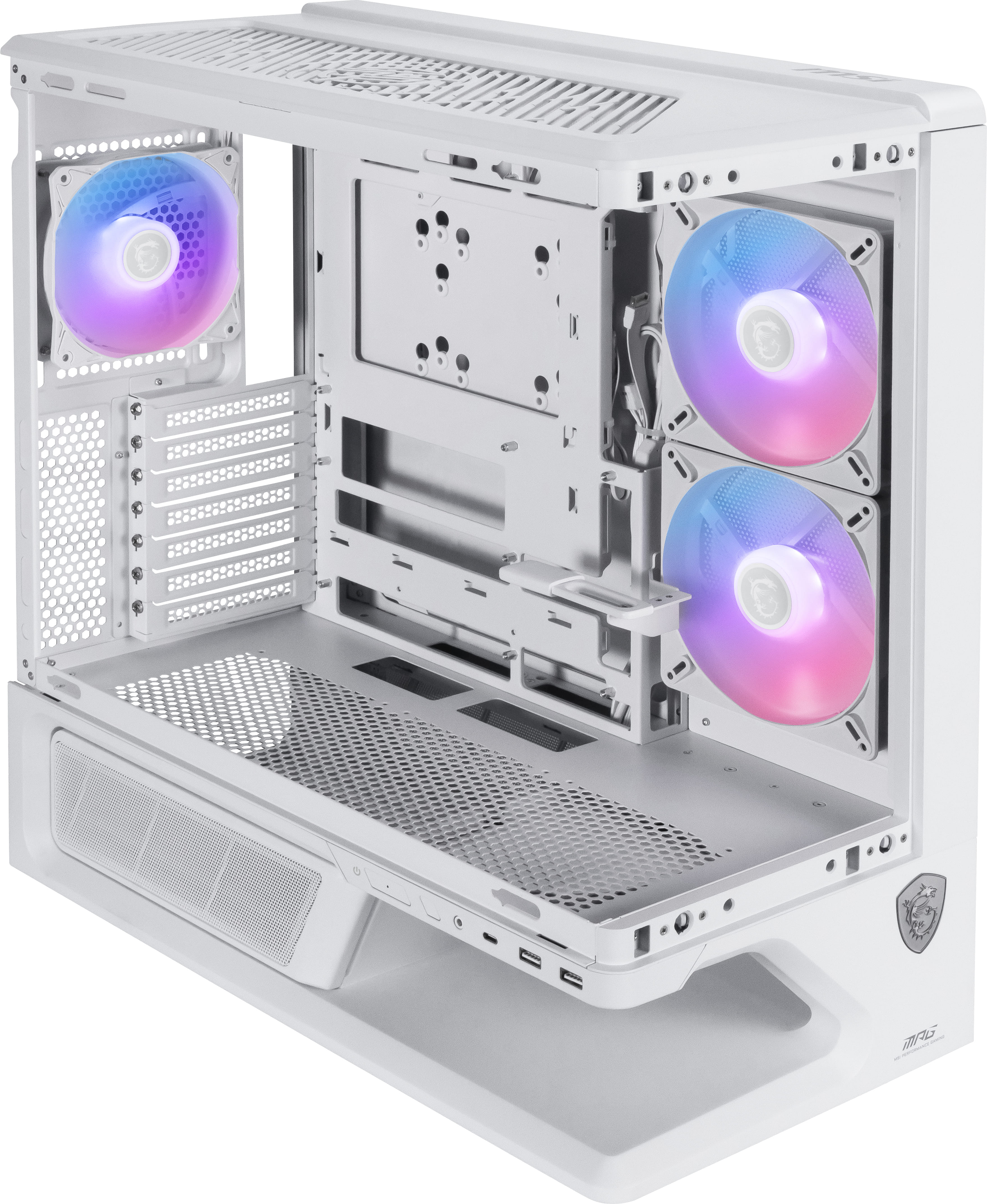 MSI MPG VIXTA 300R PZ ATX Computer Case - White