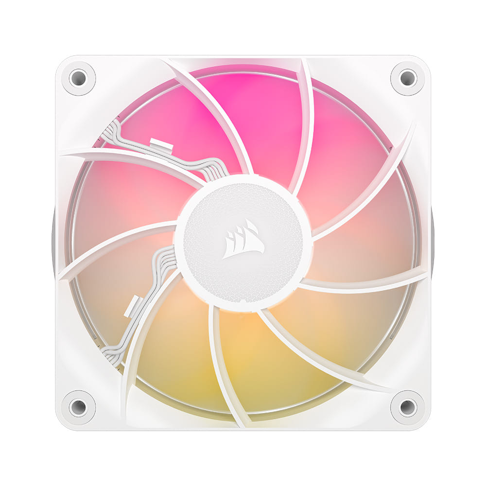 Corsair RX120 MAX RGB 120mm PWM Thick Fan White