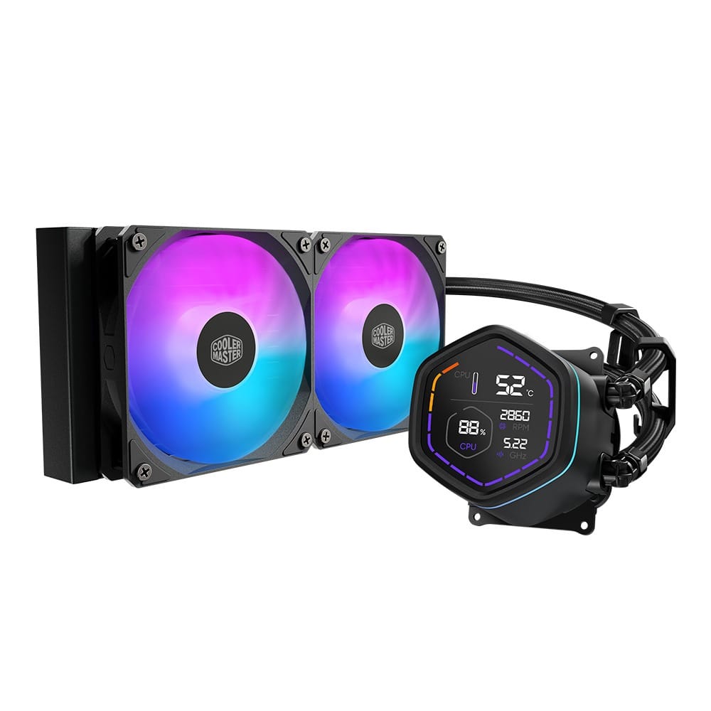 Cooler Master MasterLiquid Core Nex Digital 240 ARGB CPU Cooler

