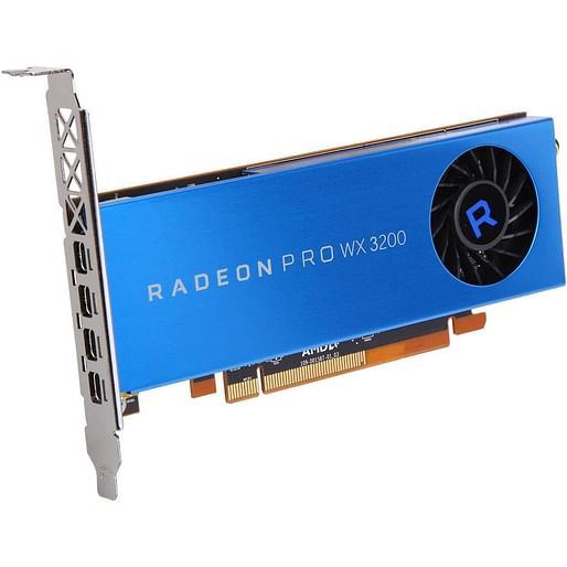AMD Radeon Pro WX 3200 4GB GDDR5 Workstation Graphics Card