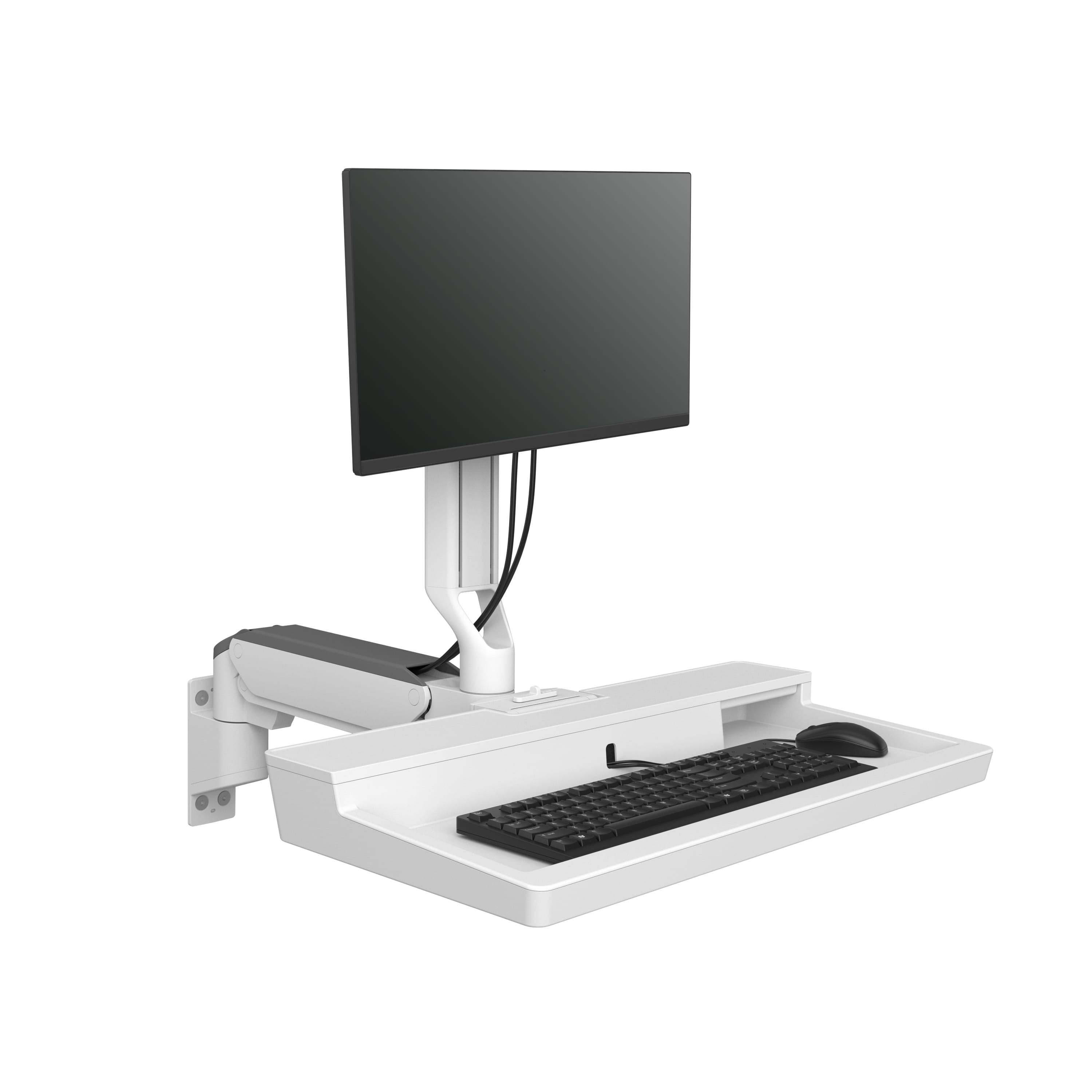 Ergotron CareFit Combo Arm Snow