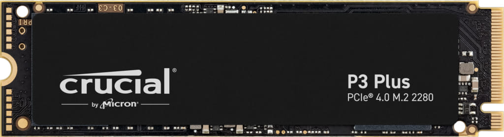 Crucial P3+ 1TB 3D M.2 NAND G4 NVMe PCIe SSD