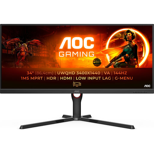 New AOC U32G3X and U27G3X bring 144Hz+ to 4K gaming monitor lineup