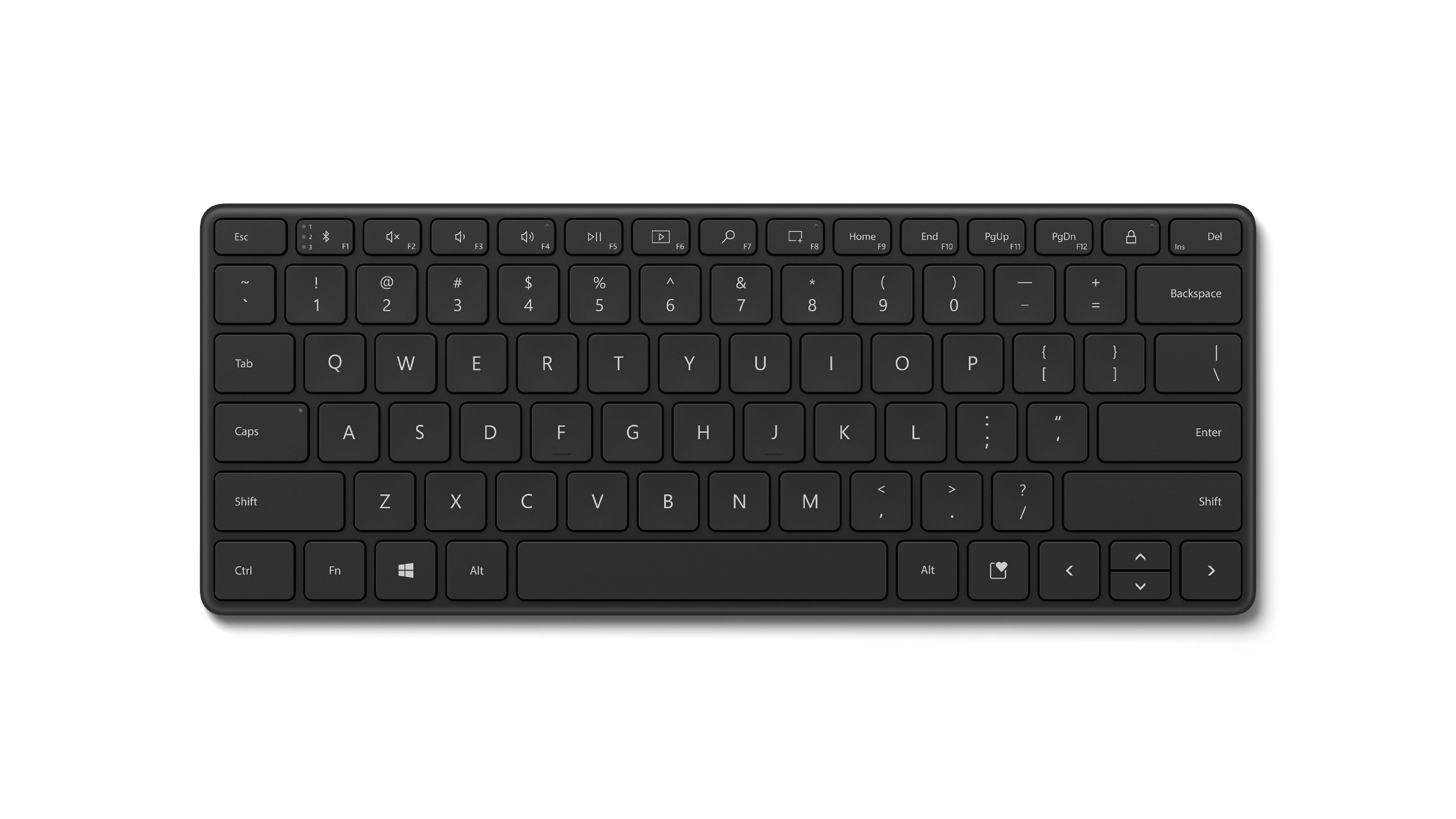 Microsoft Designer Bluetooth Compact Keyboard - Black