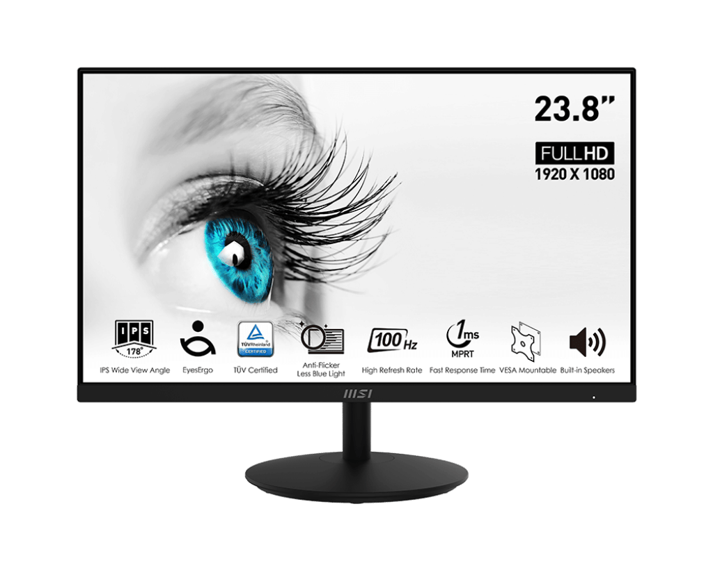 MSI MP242A 24" FHD IPS 1ms 100Hz Monitor