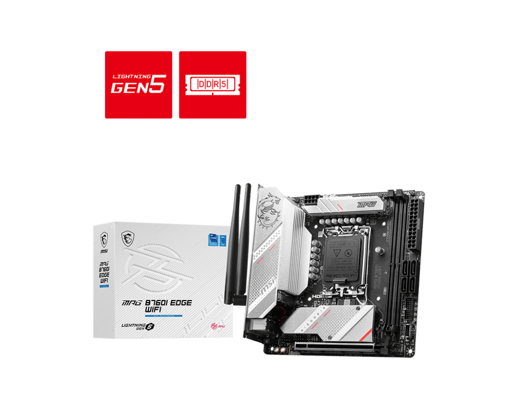MSI MPG B760I EDGE WIFI DDR5 Mini ITX Mainboard