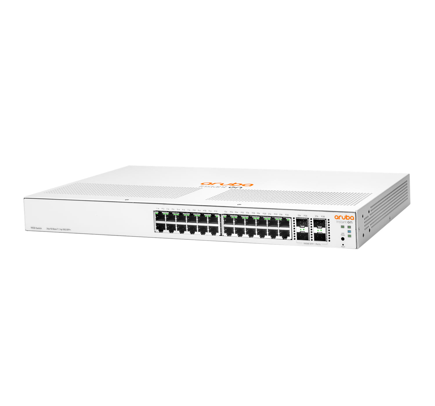 HPE Aruba ION 1930 24G 4SFP+ 195W Switch HPE Aruba ION 1930 24G 4SFP+ 195W Switch