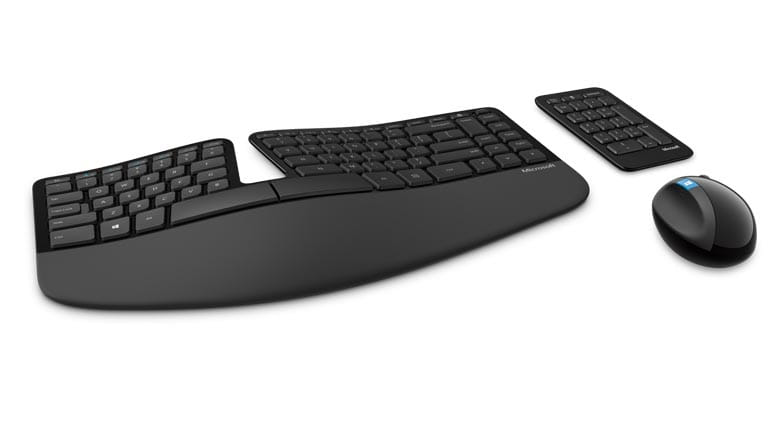 Microsoft Sculpt Ergonomic Desktop Wireless Keyboard Mouse Combo
