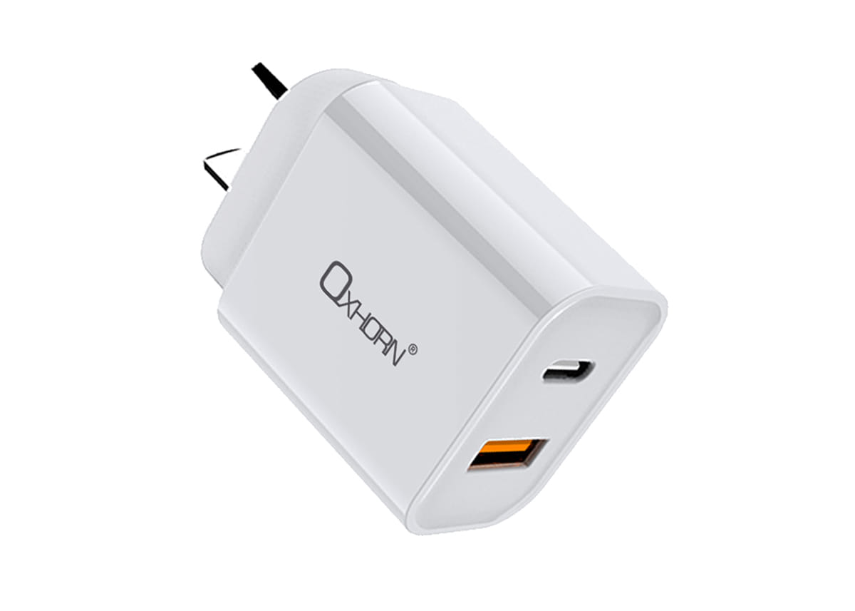 Oxhorn USB-C & Quick Charge 3.0 Charger 20W