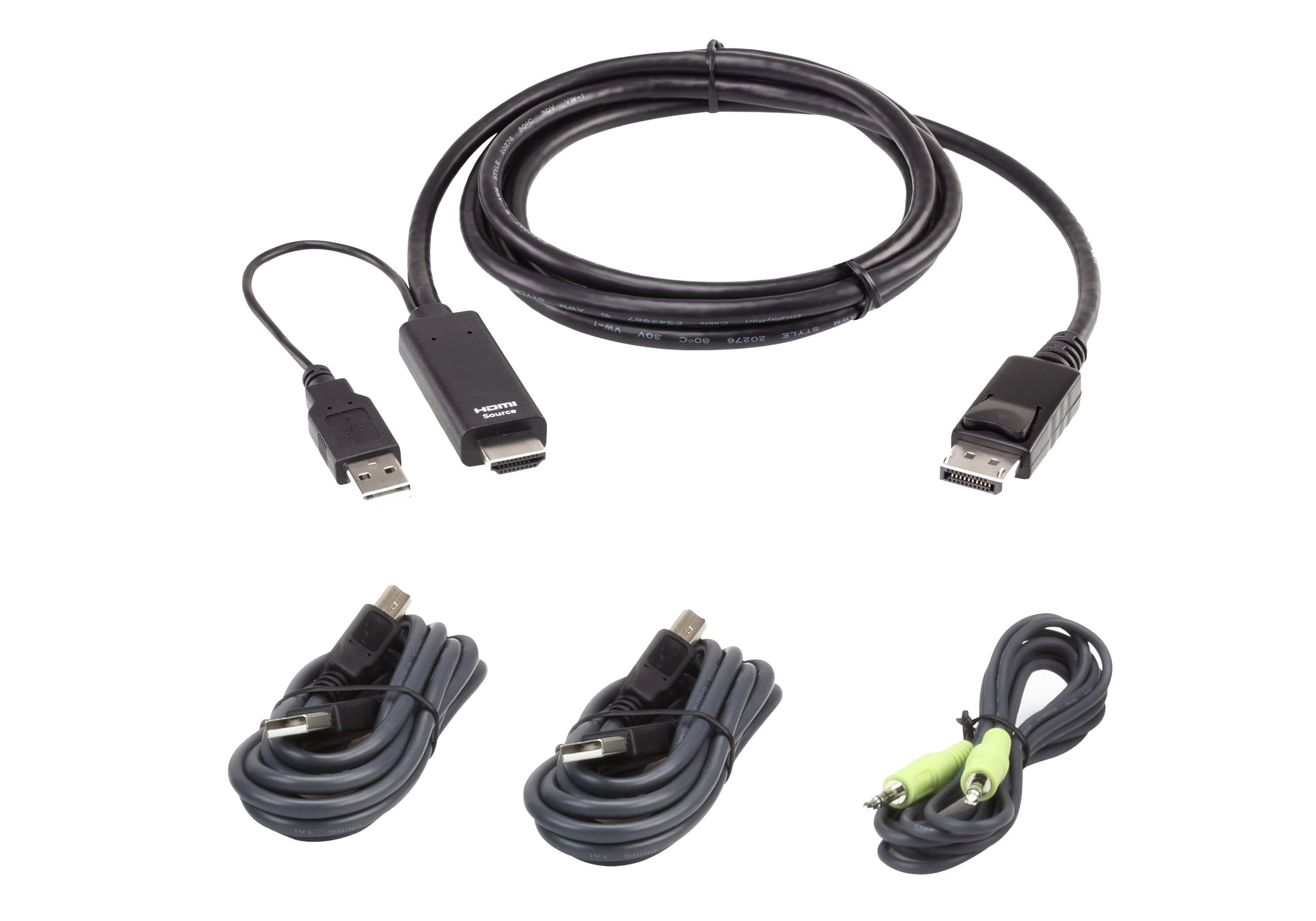 Aten 1.8m USB Universal Secure KVM Cable Kit