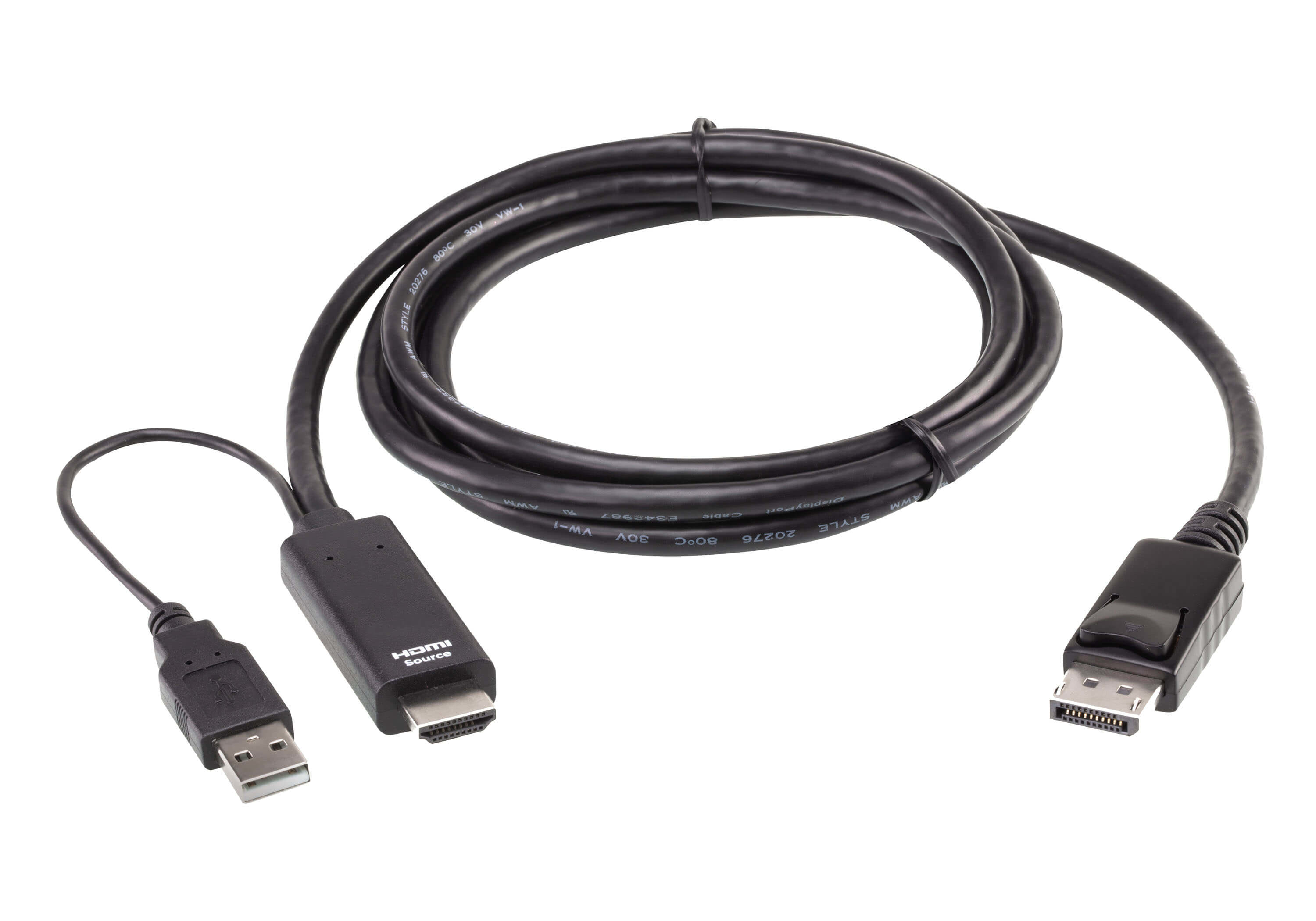 Aten True 4K 1.8m HDMI to DisplayPort Cable