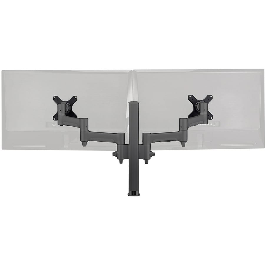 Atdec Dual Monitor Desk Mount Black Up To 32"