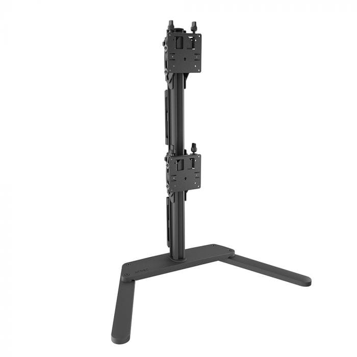Atdec AWMS-2-BT75-FS Freestanding Dual Vertical Mount