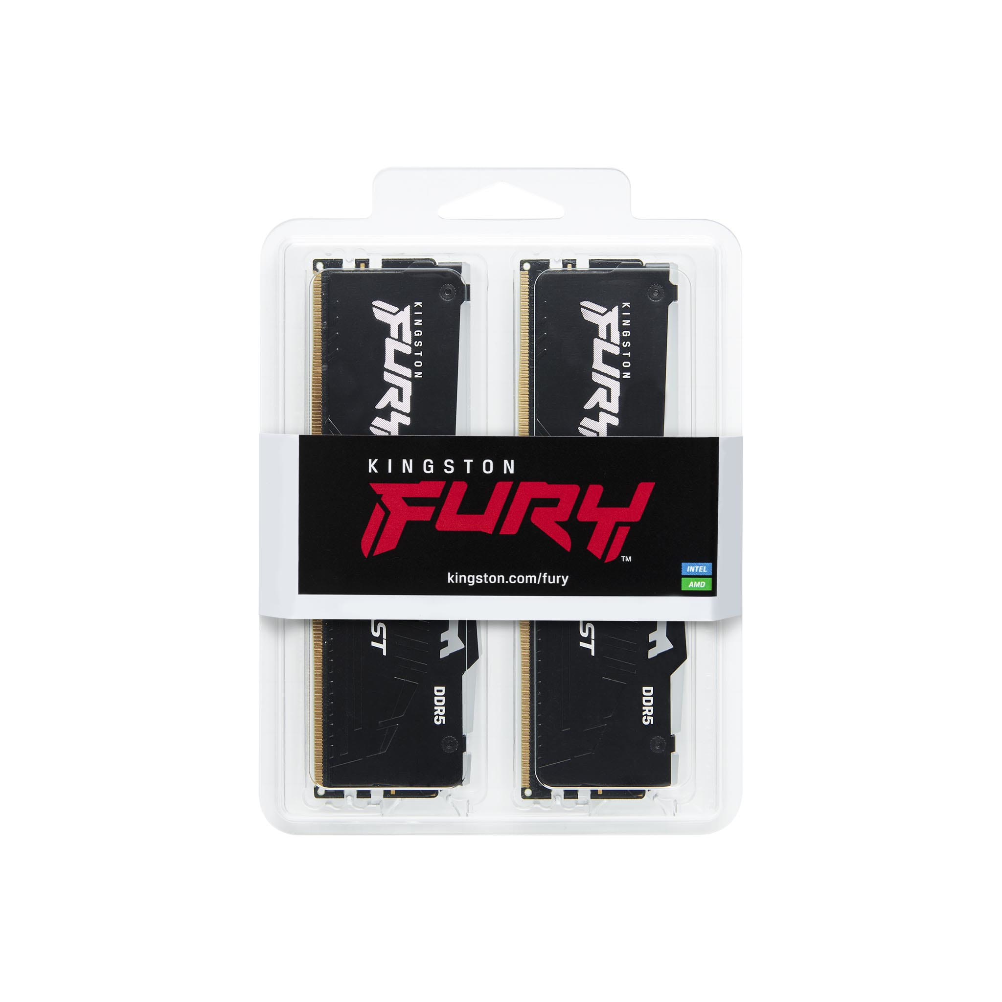 Kingston Fury Beast RGB 16GB (2X8) DDR5-6000 Memory - Black