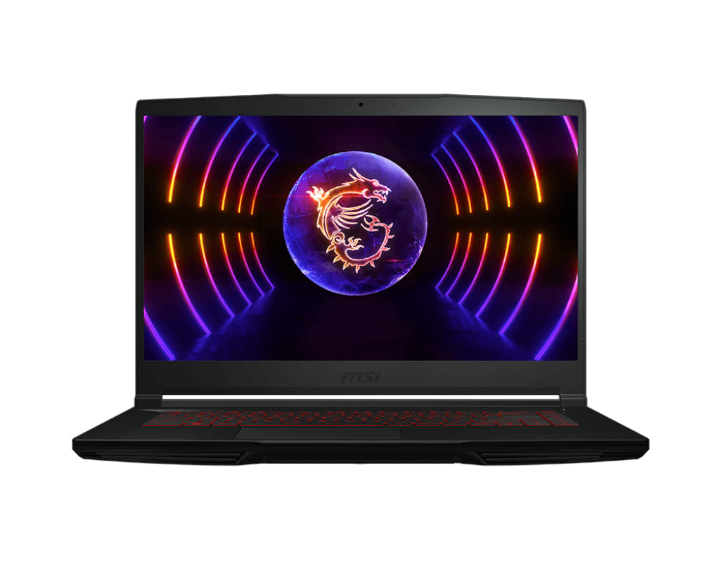 MSI GF63 FHD 144Hz Gaming Laptop, i5-12450H, 8GB RAM