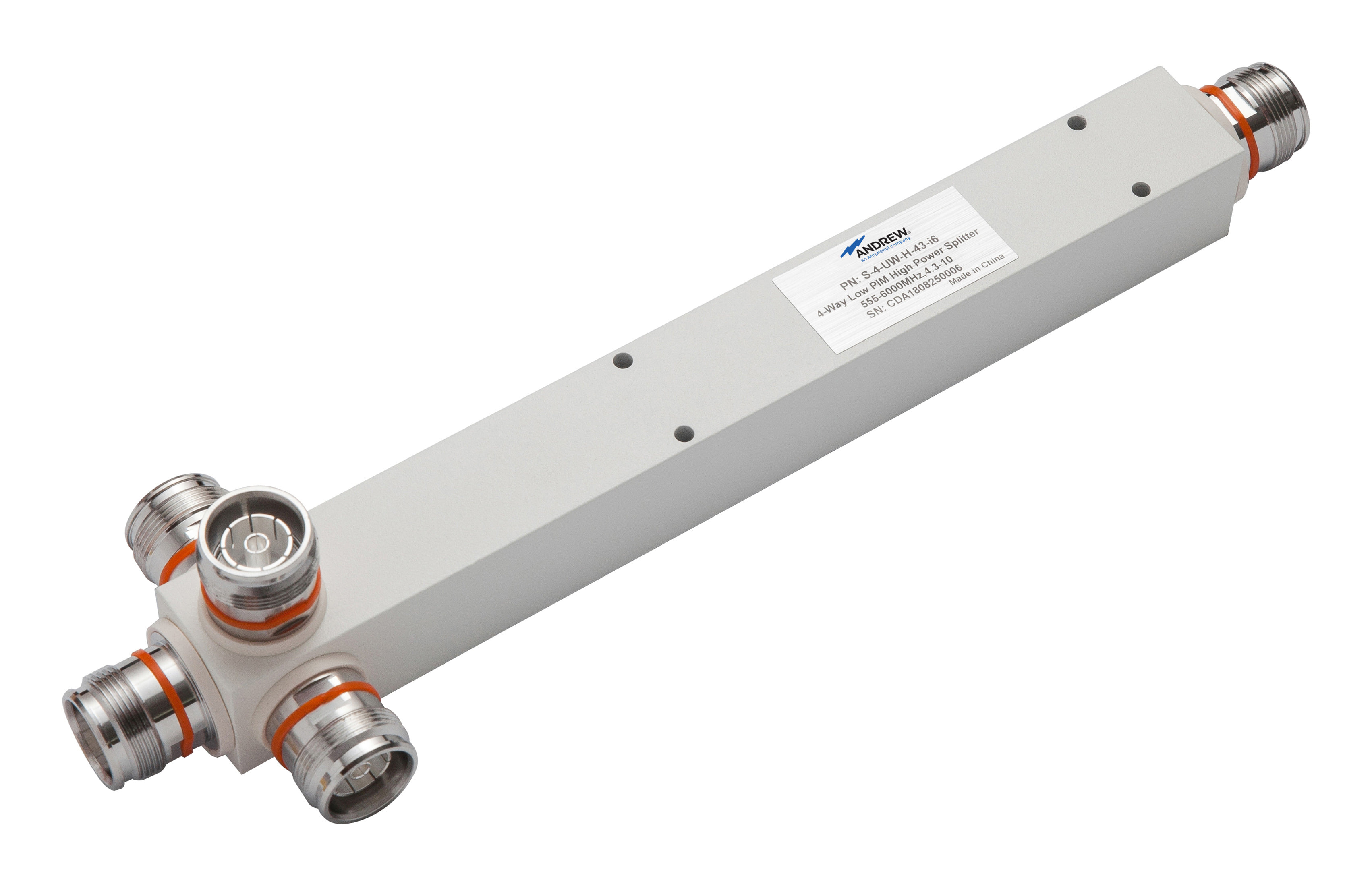 CommScope Ultra Wideband 4-way PIM Pwr Splitter