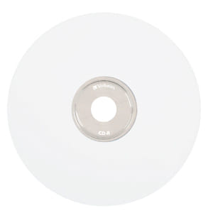Verbatim CD-R 700MB 100Pk White Thermal 52x