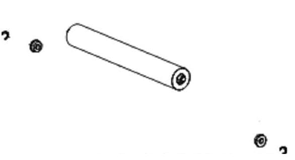 Zebra Kit Roller for Peel Unit ZT410 ZM400