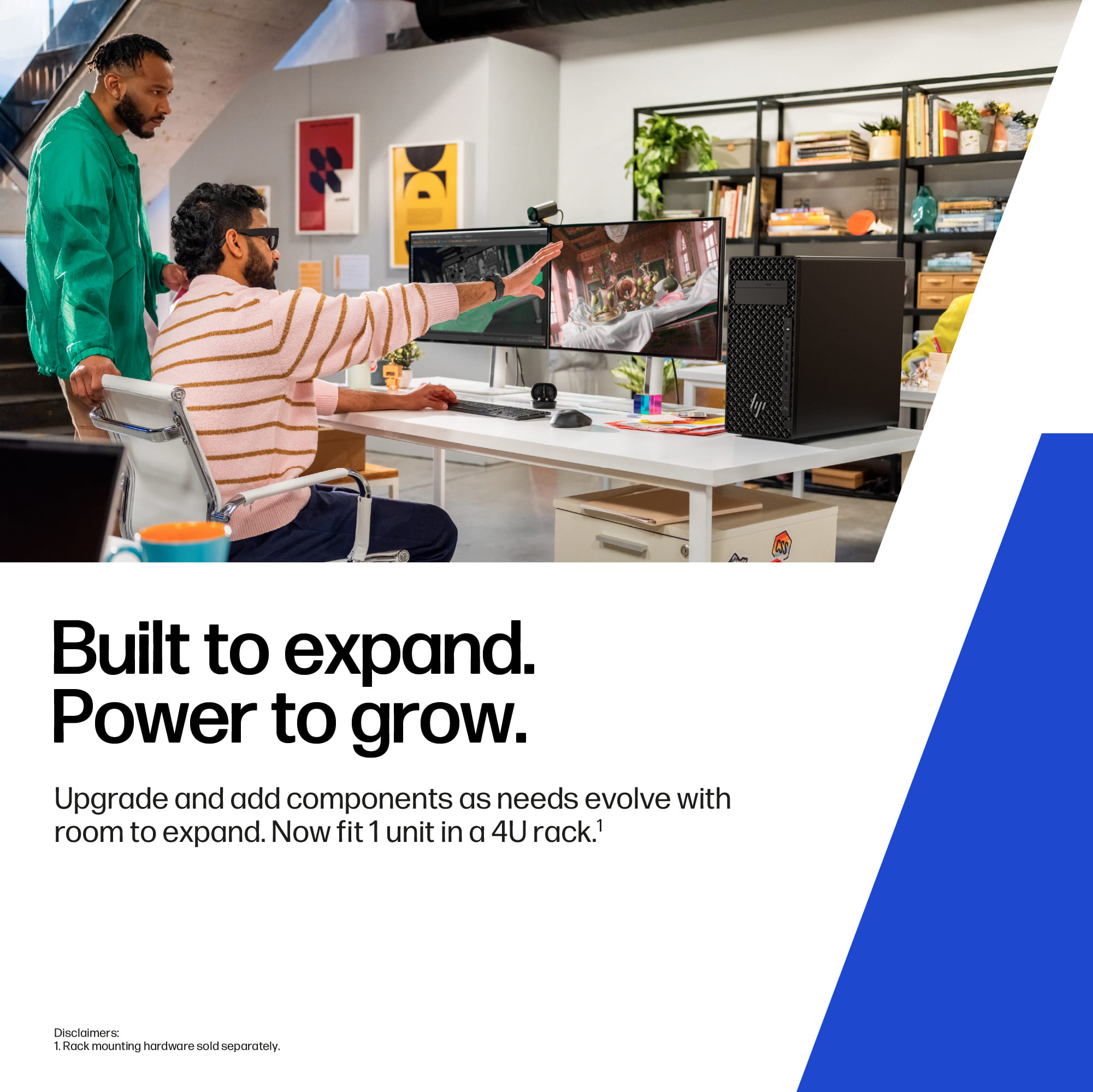 HP Z2 Tower G1i Desktop PC, Ultra 7-265, 32GB RAM, 1TB SSD, RTX A1000, WLAN, Windows 11 Pro