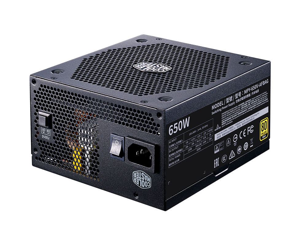 Cooler Master V 650W V2 Fully Modular 80 Plus Gold Power Supply