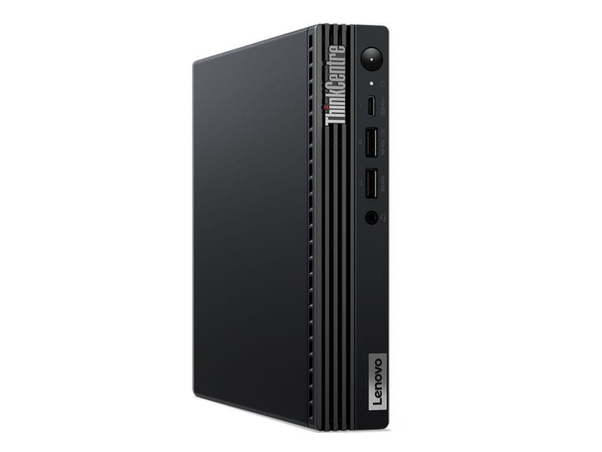 Lenovo ThinkCentre M70q Gen 3 Tiny Desktop PC, i5-12400T, 16GB RAM, 512GB SSD, Windows 11 Pro