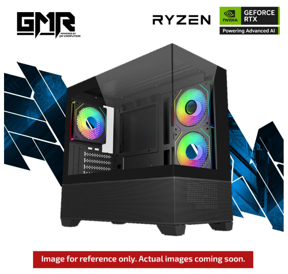 GMR Kestrel 5060Ti Gaming PC - (Ryzen 5 7500X3D | 32GB RAM | RTX 5060 Ti 16G | 1TB NVMe SSD | 650W | Windows 11)