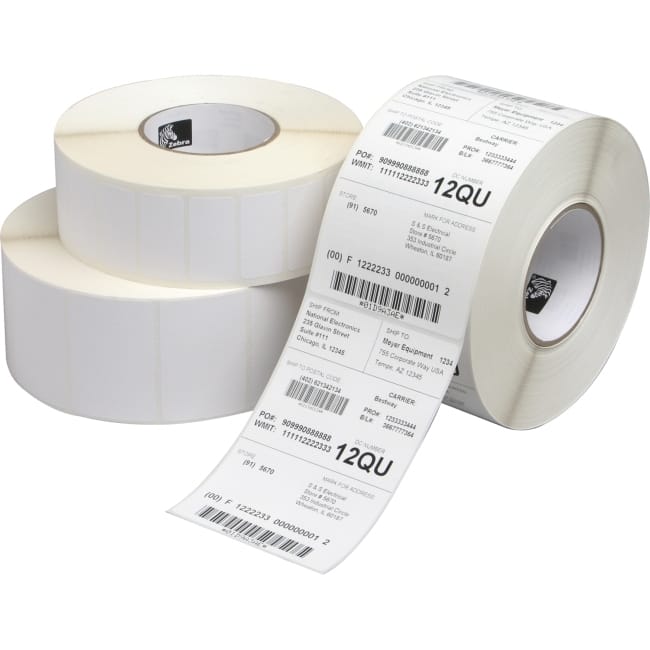 Zebra Z-Select 4000D Label Paper 2.25x2" White