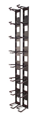 APC Vertical Cable Organizer 8 Cable Rings Zero U
