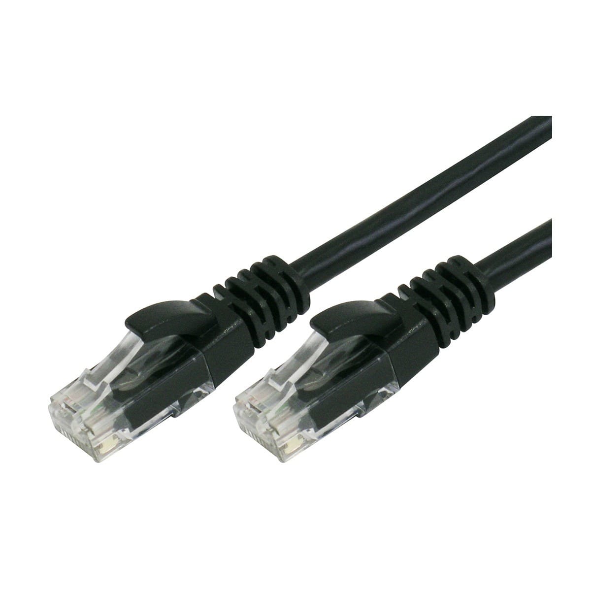 Comsol 1MTR RJ45 CAT 6 Patch Cable Black