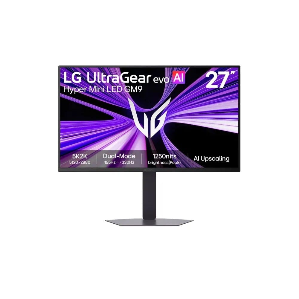 LG 27GM950B-B 27" 1ms 5K/QHD 165Hz/330Hz USB-C Gaming Monitor
