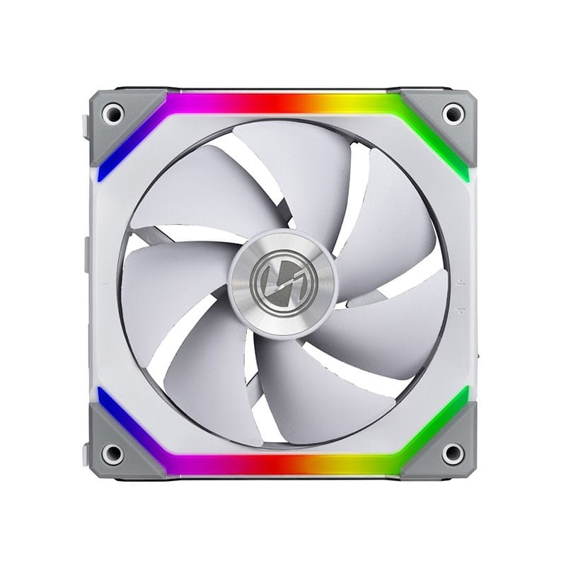 Lian Li SL120 Uni RGB LED 120mm Case Fan (1pc) - White (With Controller)