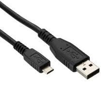 Poly USB Cable 2.0 A Micro-USB Black