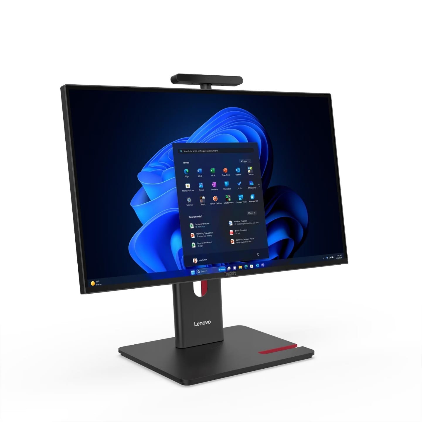 Lenovo M90A G6 23.8" FHD All-In-One PC, Ultra 5-235 VPRO, 16GB RAM, 512GB SSD, Windows 11 Pro