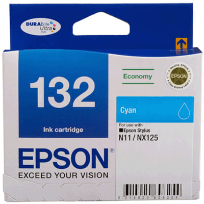Epson 132 DURABrite Ultra - Cyan Ink Cartridge