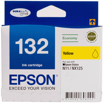 Epson 132 DURABrite Ultra - Yellow Ink Cartridge