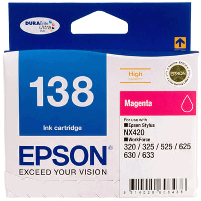 Epson 138 Magenta Ink Cartridge