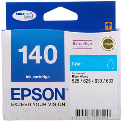 Epson 140 Extra High Capacity DURABrite Ultra - Cy