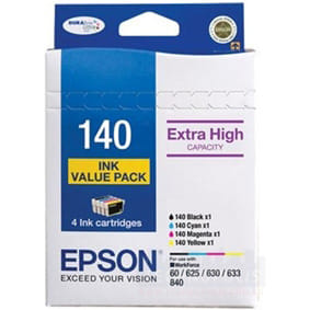 Epson 140 DURABrite Ultra - Colour 4 Pack Ink Cart
