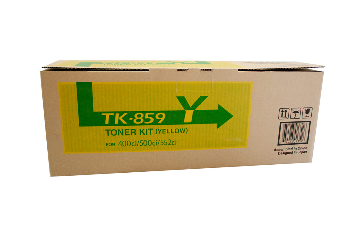 Kyocera TK859 Yellow Toner Cartridge